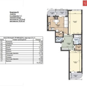Продаж двокімнатної квартири вул. Трускавецька