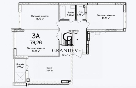 Продаж 3 кімнатної квартири в ЖК «Синергія Сіті», Ірпінь