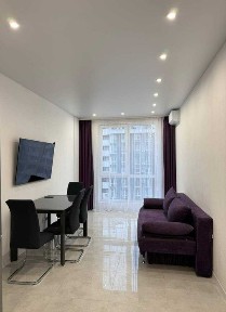 Оренда затишної 1-кімнатної квартири + кухня-вітальня у ЖК Парус Смарт