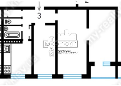 Продаж 3-кімнатної квартири на Доманицького 4 (Генерала Потапова)