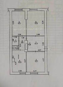 3х на пл. Маяковського, 83кв. м