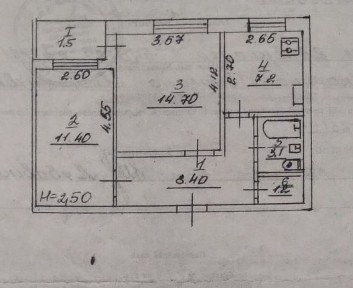 2 кімнатна квартира Сергія Колачевського 171!