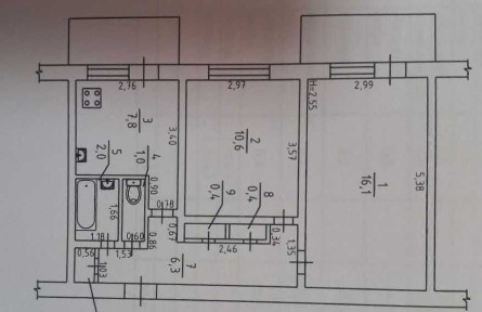 Раздельные комнаты, большая кухня, 2 балкона! Є-відновлення +