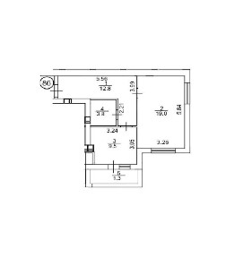 Продаж 1кім. квартири 46м2 Французький бульвар! Індивідуальне опалення