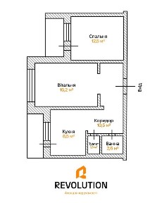 Стильна 2-кімнатна Хорольська 3 БЕЗ % м. Чернігівська 10 хв їзди