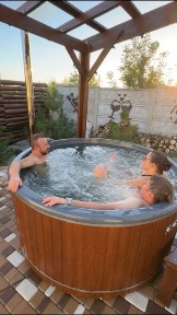 Аренда дома посуточно. Чан, баня, бассейн