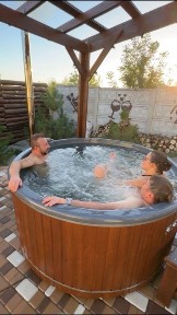 Аренда дома посуточно. Чан, баня, бассейн