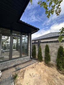 Будинок з закритою терасою у Ворзелі. Газ!