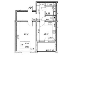Продам 1-кімнатну квартиру з РЕМОНТОМ в ЖК “Navigator 2