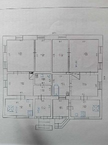 Центр ТОРГ ділянка 11,6 соток будинок 96 кв + гараж цегляний на 2 авто