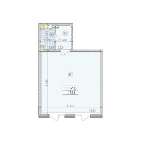 БЕЗ% Магазин, Салон, Кафе, 47 кв. м, НОТІНГЕМ, Нова Англія, Максимовича
