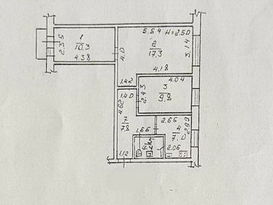 shev-03 Трикімнатна на Педагогічній.