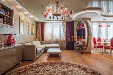 Амбітна видова квартира 86м2 в центрі Києва на вул. Голосіівська 13-А