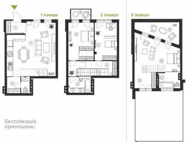 Таунхаус з газом та терасою. Розстрочка до 3-х років