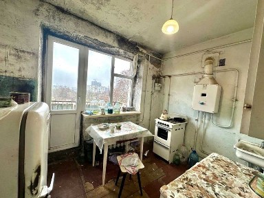 Срочная продажа! 1 ком квартира 37м Кирпич Газовая колонка Два Балкона