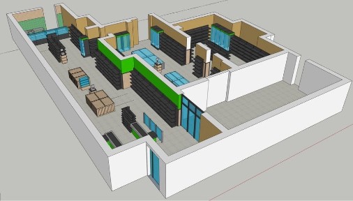 Сдам часть нежилого помещения в супермаркете Veles