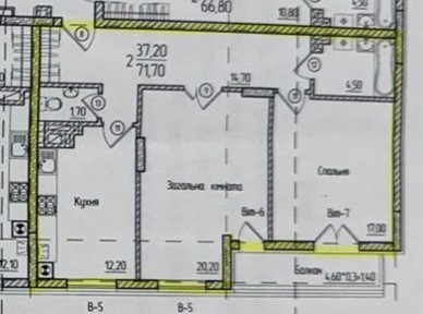 Продається двокімнатна новобудова на Руській в 2 секції ЖБК Комфортхол