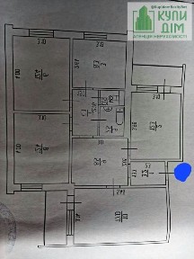 Продам 4-и к/квартиру 84 м2 на Жадова.