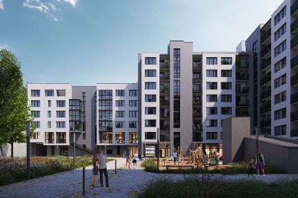 1-кім у новому клубному будинку Quoroom Perfect