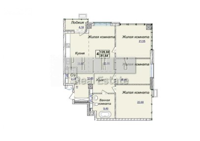 Продажа 4к квартиры 130м2, ЖК Новопечерские Липки, ул. Верхогляда, 19б