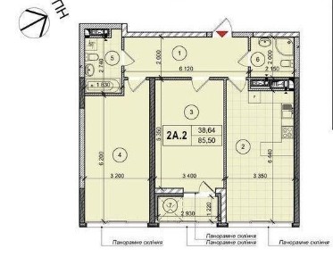 Продаж чудової 3к квартири (85м2) в ЖК City Hub, Кудряшова, Мокра