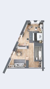 Продаж 2-кімнатних апартаментів у Буковелі під інвестицію VERTEXVILLE