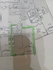 Срочно! 1к на Краснова с большой кухней. Вид на город