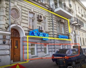 Фасадное помещение на Греческой сдам офис срочно