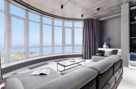 видео! видовая квартира в Гагарин Плаза, панорама моря