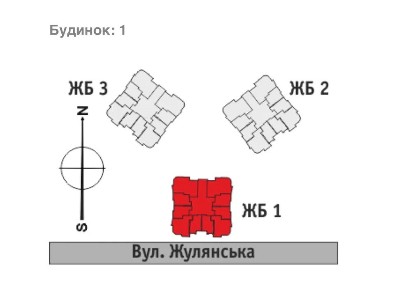 Продажа 1-комнатной квартиры 40 м², Жулянская ул.