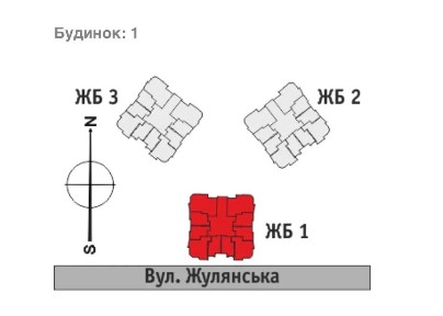 Продажа 1-комнатной квартиры 40 м², Жулянская ул.