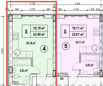 Смарт-квартира з двориком Дарницький р-н Київ Бортничі