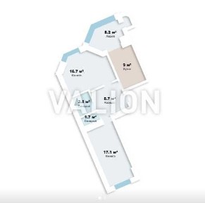 Єоселя ЖК Софія Нова 2к квартира 64м2 Новосілки Теремки Держпрограми Q