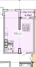 Продаж 1-кімнатної квартири в ЖК 