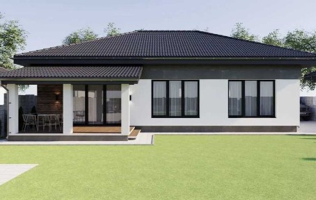 Новый 1-но этажный дом 4 сотки Закрытая территория РАССРОЧКА