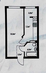 Продам 1К кв-ру, в Кюківщині, ЖК Благород, 34,4 м2/5 пов.
