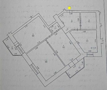 ‼️Поділ‼️ 3кк з ремонтом, 86 м², цегляна новобудова, інд. опалення