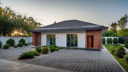 Стильний дуплекс в Струмівці на етапі будівництва, розтермінування