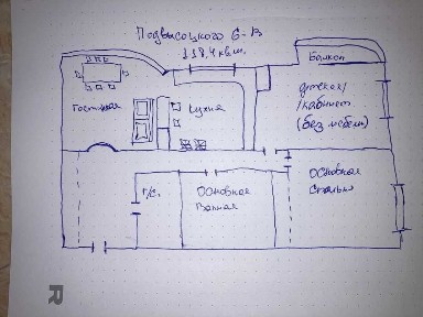 Генератор! Продам 3к, 2 ванные, 12 эт, Подвысоцкого 6В, Дружбы Народов