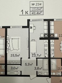 1кімнатна 42м2 Сданий будинок 3поверх! ЖК Петрівські Липки, Паркінг