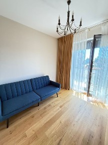 . 1-комнатная в Graf на Азарова, 49 м², терраса, вид на море