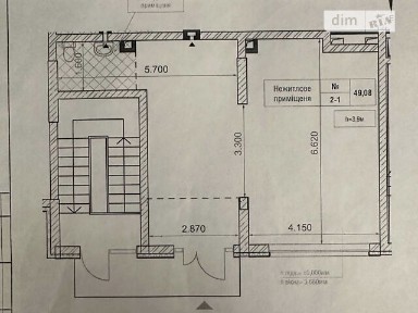 Здається комерційне приміщення на вул. Святослава Хороброго 11Б, площа 50.6 кв. м • ID 33112578