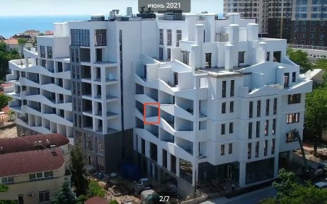 Аренда квартиры долгосрочно Аркадия ЖК Морской 37м2 3эт лоджия