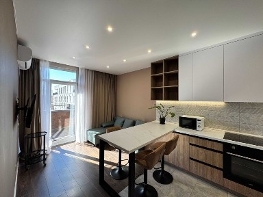 Затишна 1-кім. 40м2 з балконом в сучасному ЖК Файна Таун