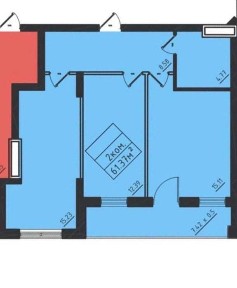 ТЕРМІНОВО! 2-кім. квартира. Індивідуальне опалення. 200 метрів до моря!