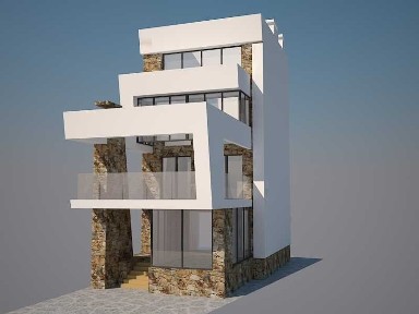 Коробка - дом в Совиньоне, вид моря