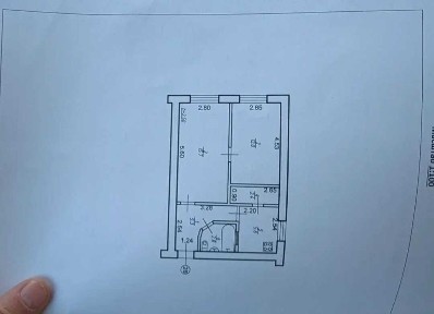 Центр! 2кімнатна квартира готова до ремонту