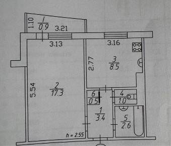 1-ка 4/9 панель р-н Епіцентру продаж