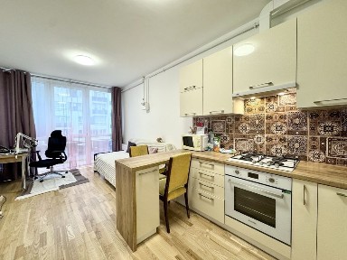 Оренда 1-кімнатної квартири + кухня студія в новобудові ЖК «Континент»