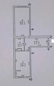 Терміново! Простора 1 кім Аркадія, Посмітного 58 м -62000 у. о